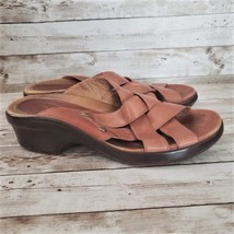 Ariat Women&#39;s Leather Upper Brown Sandals Size 9 B - $23.99