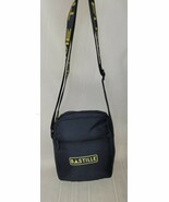 BASTILLE Black Zippered Crossbody Bag Adjustable Strap NEW - $11.87