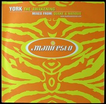 York &quot;The Awakening&quot; 1999 Vinyl 12&quot; Single Trance Fesx 60 Uk ~Rare~ Htf - £21.32 GBP