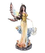 Large Tribal Native Indian Fairy Dreamcatcher with Eagle and Wolf Figuri... - $2,100.97 MXN