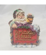 1996 Possible Dreams Crinkle Claus 4”Crinkle Claus Display Figurine #965003 - $14.80