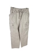 Bagatelle Women&#39;s Cargo Utility Crop Pants Pull-On Beige Size S - €21,03 EUR