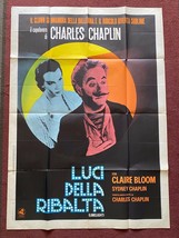 Charles Chaplin&#39;s LIMELIGHT (1953) Vintage Original Italian Poster Buste... - $175.00