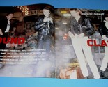 The Clash Fader Magazine Photo 10 Page Clipping Vintage 2003 Jellybean B... - £15.93 GBP