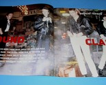 The Clash Fader Magazine Photo 10 Page Clipping Vintage 2003 Jellybean B... - £15.73 GBP