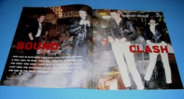 The Clash Fader Magazine Photo 10 Page Clipping Vintage 2003 Jellybean B... - £15.65 GBP