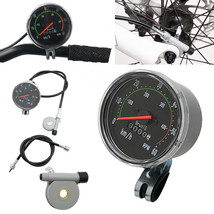 1* Waterproof Bicycle Bike Speedometer Analog Mechanical Odometer With H... - $24.69