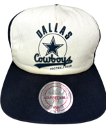 Dallas Cowboys Mitchell &amp; Ness Retro Foam Snapback Trucker NFL Collectio... - €20,33 EUR