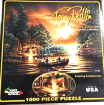 White Mountain Puzzles 1000 Piece Jigsaw Puzzle Evening Rendezvous Terry Redlin - $28.05