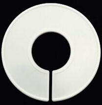 NEW Blank Round Size Dividers for Retail Clothing Racks   50PK - $11.79