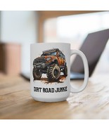 Dirt Road Junkie 15oz Ceramic Mug: Fuel Your Caffeine Adventures Coffee ... - £11.77 GBP