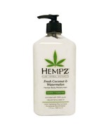 Hempz Herbal Body Moisturizer Fresh Coconut &amp; Watermelon 17oz - £35.15 GBP