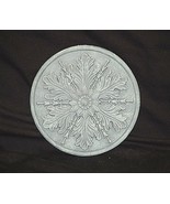 Classic Style Floral Wall Art Round Final Plaque Home Decor Unknown Maker - £10.11 GBP