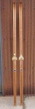 ASNES Odyssey Sojourner VTG Wooden Skis 82&quot; Made In NORWAY Holmenkollen Bindings - £79.46 GBP
