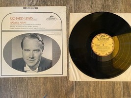 Vecchio disco vintage in vinile Richard Lewis Handel Arias - $5.05