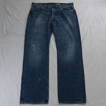 Polo Ralph Lauren 34 x 32 Vintage Light Destroyed Denim Jeans - £23.94 GBP