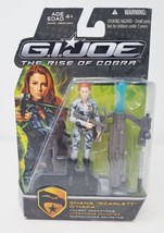 G.I. Joe The Rise Of Cobra Shana Scarlett O&#39;hara 4&quot; Action Figure New Covert Ops - £19.19 GBP