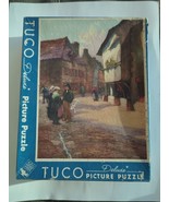 Vintage Tuco Picture Puzzle Street In Brittany COMPLETE Impressionistic ... - £25.33 GBP