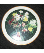 PICKARD 9.25&quot; HAND PAINTED FLOWER PLATE  - $27.50 CAD