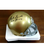 NICK BUONICONTI NOTRE DAME GO IRISH HOF SBC SIGNED AUTO MINI RIDDELL HEL... - $4,704.00 MXN