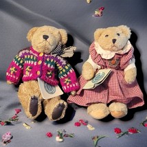 2 Boyds Bears &amp; Friends JB Bean and Associates with Tags Nice Outfits - $10.01