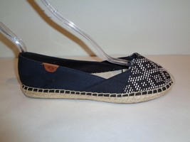 Sperry Size 10 M KATAMA CAPE Blue Canvas Espadrille Loafers New Womens Shoes - £69.46 GBP