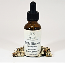 APPLE BLOSSOM Herbal Supplement / Liquid Extract Tincture / Malus pumila... - $14.95