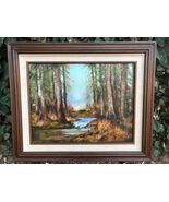 ALICE HOBBS BOLTON COUTTS Original 1950s LANDSCAPE MID CENTURY MODERN Oi... - $2,376.00