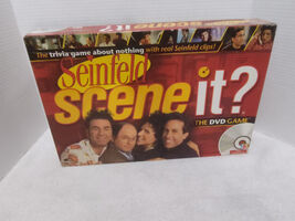Seinfeld Scene It Trivia DVD Board Game Mattel 2008 Complete Repackaged - $9.39