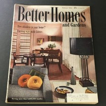 VTG Better Homes &amp; Gardens Magazine February 1954 Exciting Ways With Fabrics - £18.94 GBP
