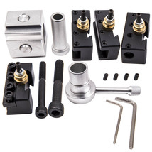 Mini Lathe Quick Change Tool Post &amp; Holders Multifid Tool Holder Kit Set - £39.73 GBP