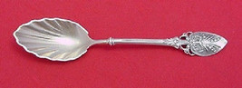 Lily aka 88 by Gorham Sterling Silver Grapefruit Spoon GW Frosted Shell 5&quot; - £101.33 GBP