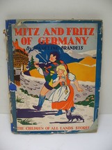 Madeline Brandeis Mitz And Fritz of Germany Hardcover 1933 G+ - £7.95 GBP