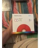 Memorex Cool Colors CD-R 52X 700MB 80 min (5 Pack) - $1.50