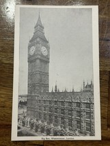 WW2 WWII Postcard Big Ben, Westminster, London Vintage Collectable 1940s - $5.89
