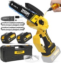 Upgraded Version Of The Mini Chainsaw Is Cordless, Measuring 6 Inches, E... - £87.29 GBP