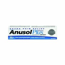 2 tubes of Anusol Plus Hemorrhoidal Ointment Treatment - 30g each, Free ... - £24.46 GBP