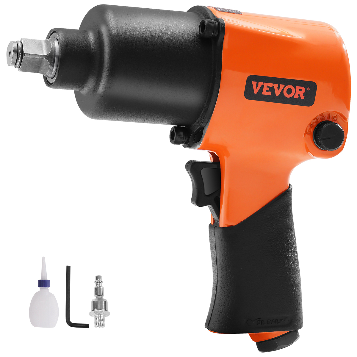 VEVOR Air Impact Wrench, 1/2&quot; Drive Air Impact Gun Up to 880ft-lbs Torque - $39.99