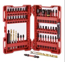 Milwaukee 48-32-4024 50-Piece Shockwave Impact Duty Drill and Drive Set ... - £25.53 GBP