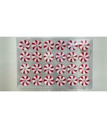 Set of 24 Christmas Candy Cane Red / White Led Candle Tea Lights - $595.88 MXN