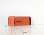 Brand New Authentic ic! Berlin Eyeglasses Model Teresa Rose Gold 50mm - $197.99