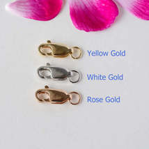 18K Gold Lobster Claw Clasp with 750 Stamp (8-10mm) - $58.67+