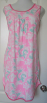 Betsy TW by Amanda Paige intimates short gown Light Pink Print Size XX-Large - $13.81