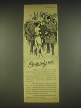 1963 Wrigley&#39;s Advertisement -Doublemint Gum - Certainly not - £14.73 GBP