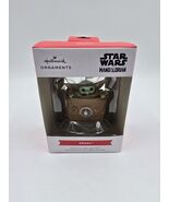 Hallmark Star Wars The Mandalorian Grogu Christmas Tree Ornament - $274.97 MXN