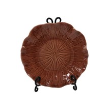Lotus by Poppytrail Metlox 11&quot; Dinner Plate Scalloped - $16.81