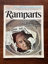 Ramparts Magazine - September 28, 1968 - Chicago Democrat Convention Riots, More - £17.96 GBP