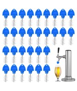 30 Pack Beer Plugs Tap Brush Beer Faucet Tap Brush Caps Cover Cleaning B... - $27.99