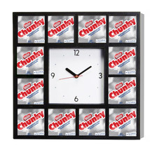Chunky Candy Bar Retro Advertising Promo Diner Clock 10.5&quot;. Not $65 - $32.63