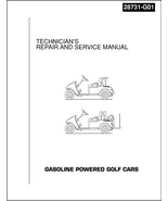 Fits EZGO - 2002-2007 Gas Golf Cart Technical Workshop Repair Manual - $11.26 CAD